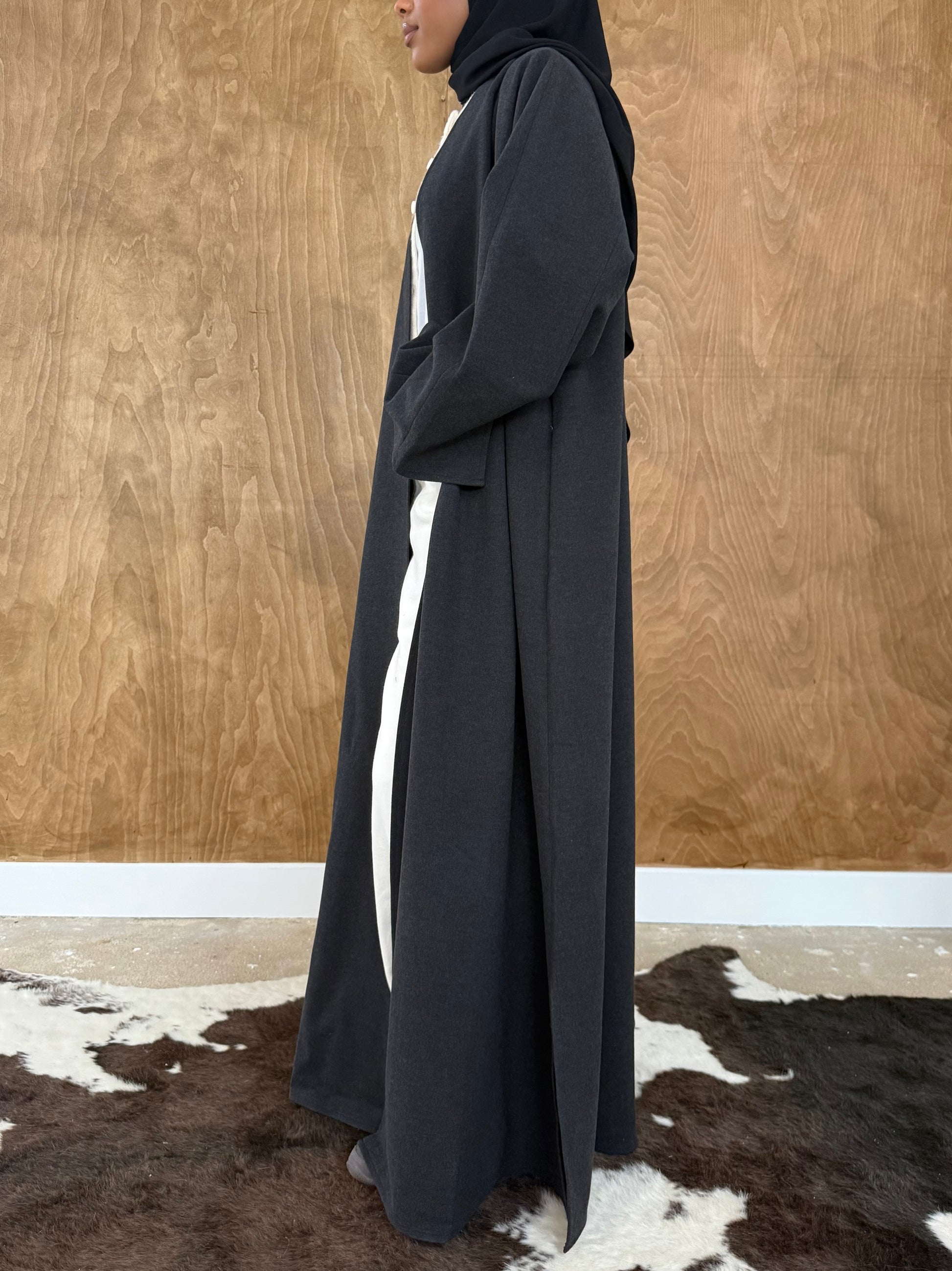 Black Abaya Coat
