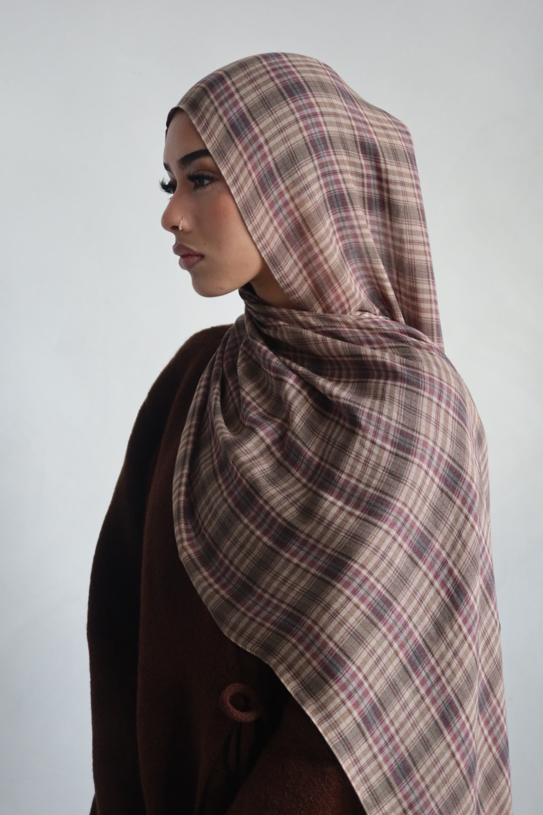 Mixie Plaid - Modal hijab (Pre-Order)