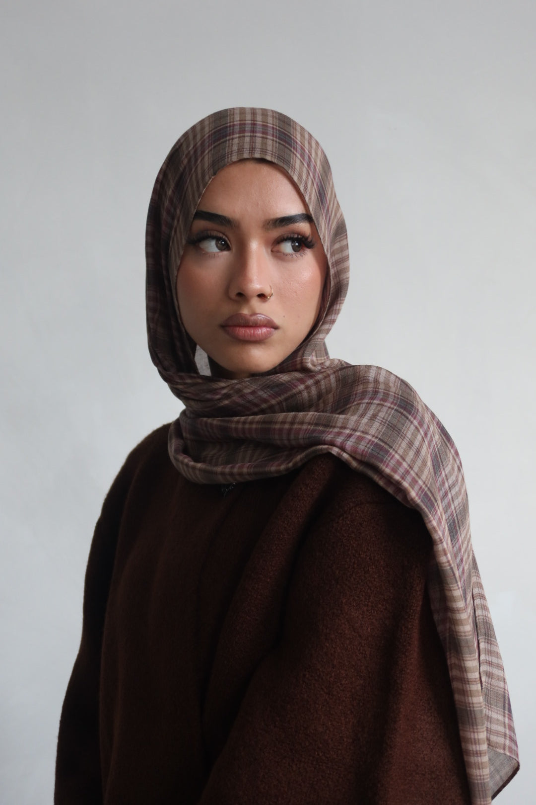 Mixie Plaid - Modal hijab (Pre-Order)