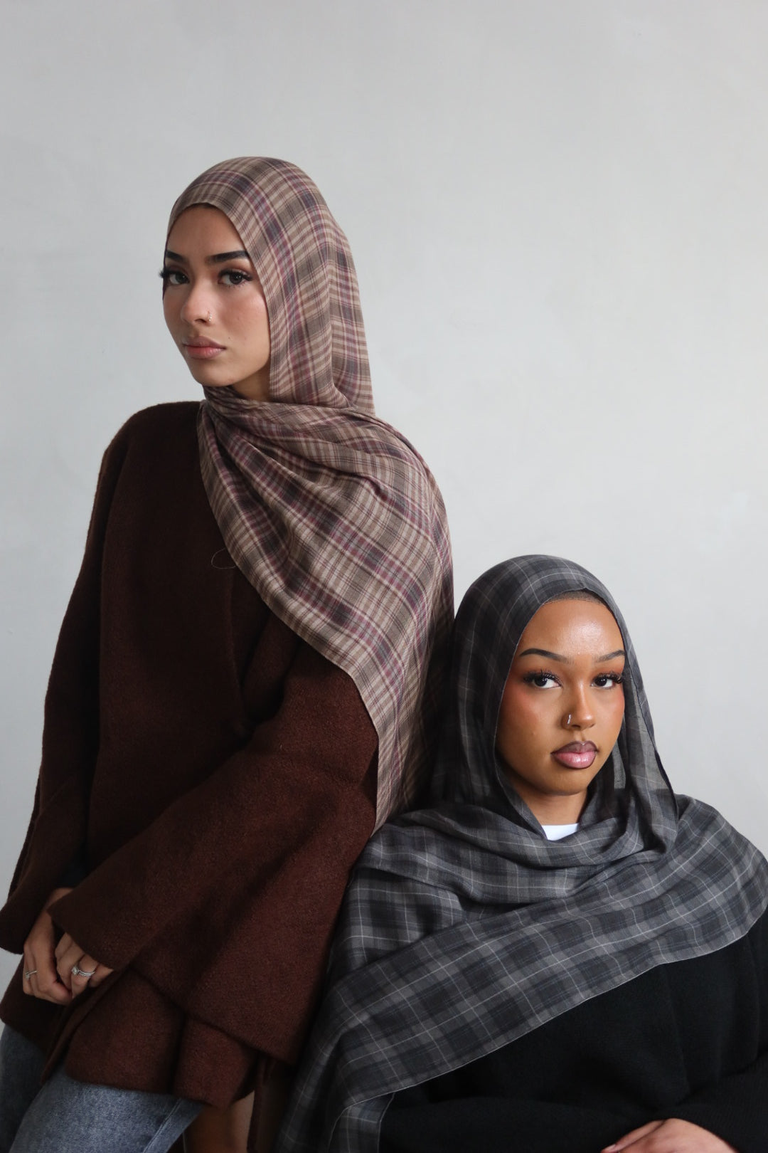 Mixie Plaid - Modal hijab (Pre-Order)