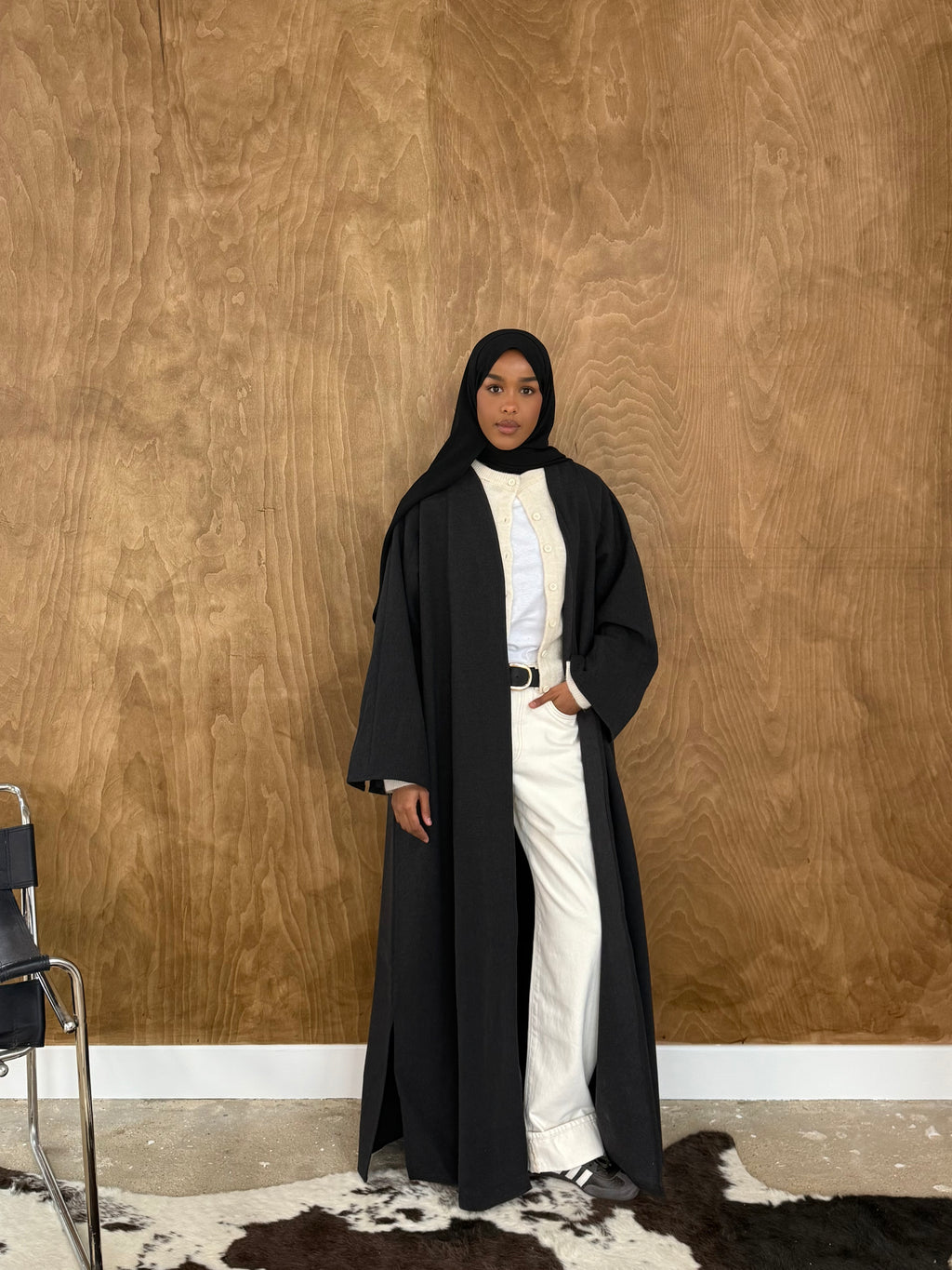Black Abaya Coat