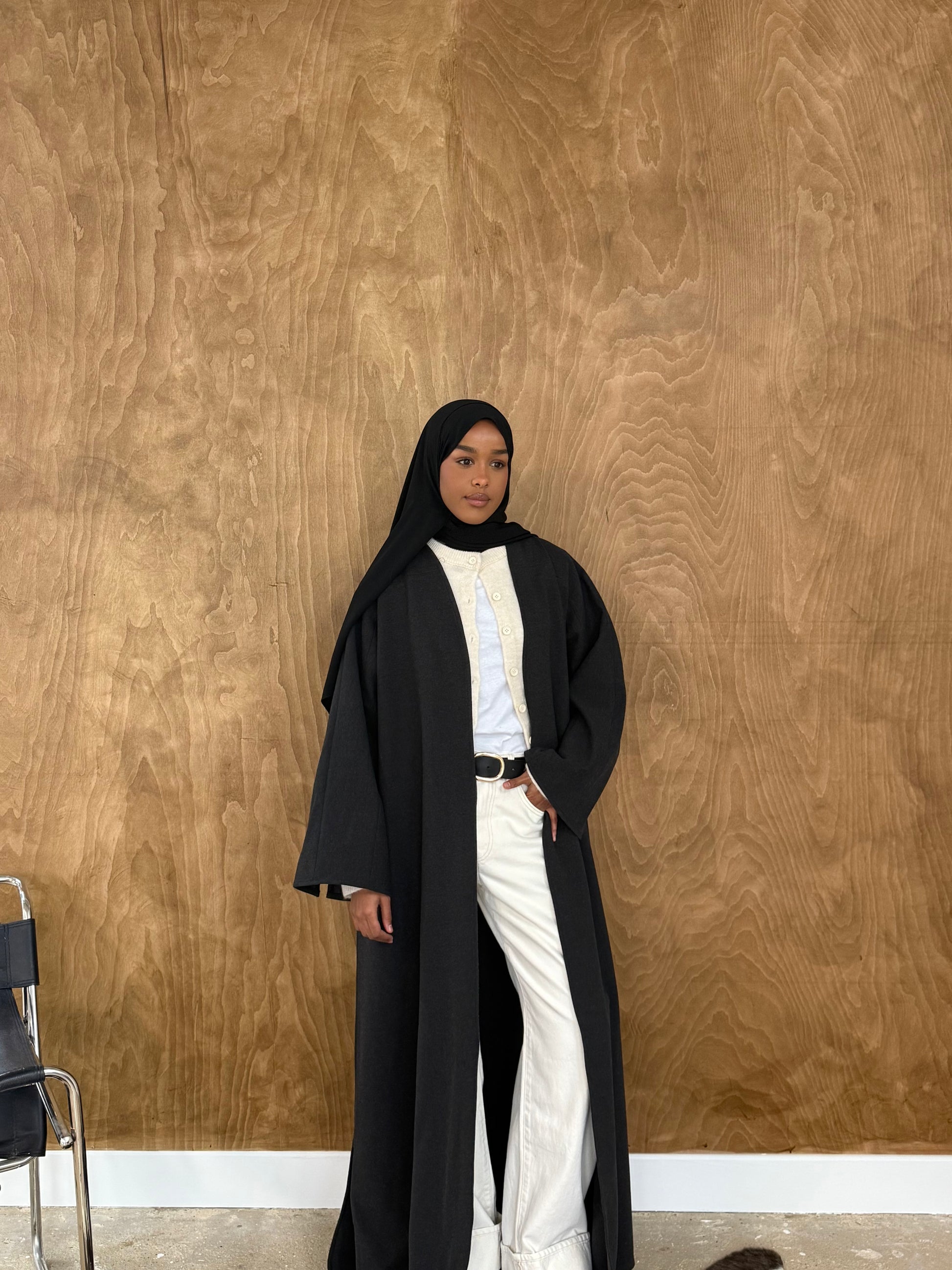 Black Abaya Coat