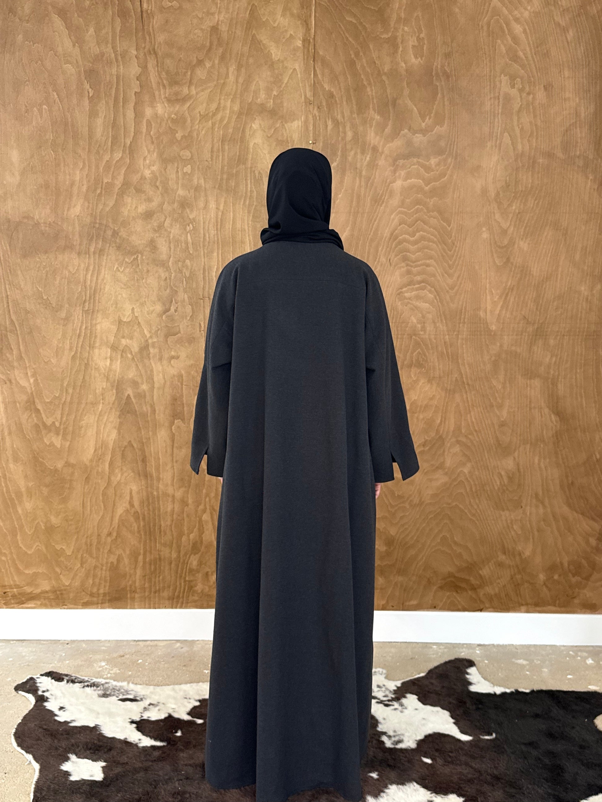 Black Abaya Coat