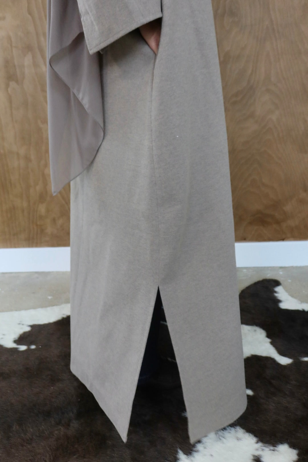 Beige Abaya Coat
